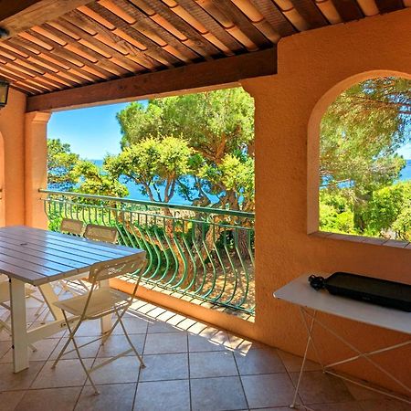 Villa Les Trois Chênes, piscine privée&vue mer Les Issambres Exterior foto